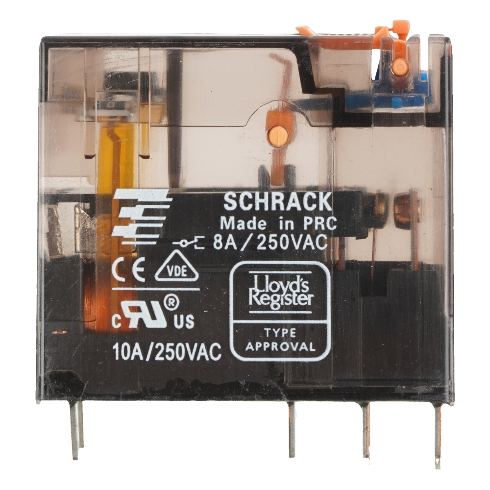 TE Connectivity XT484LC4 10A 250VAC General Purpose Relay DPDT 24VDC Coil Socketable