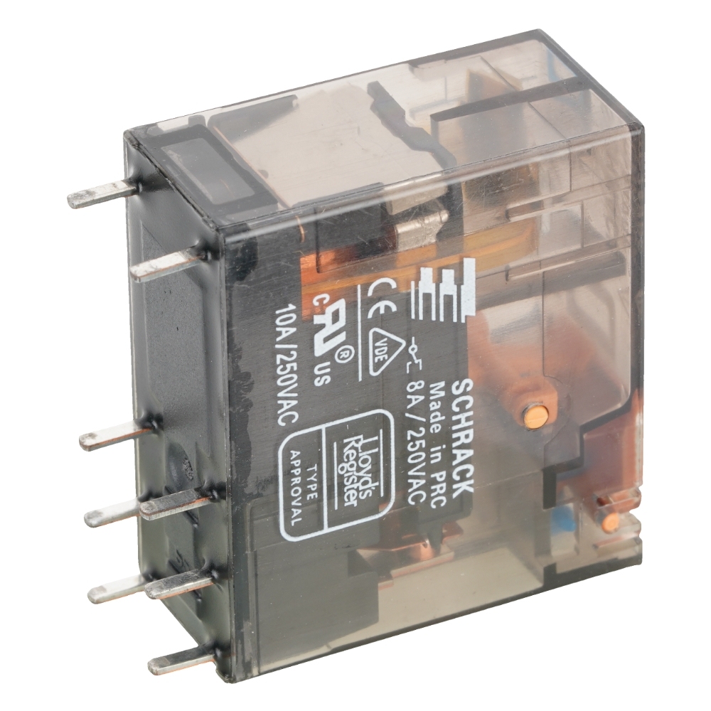 TE Connectivity XT484LC4 10A 250VAC General Purpose Relay DPDT 24VDC Coil Socketable