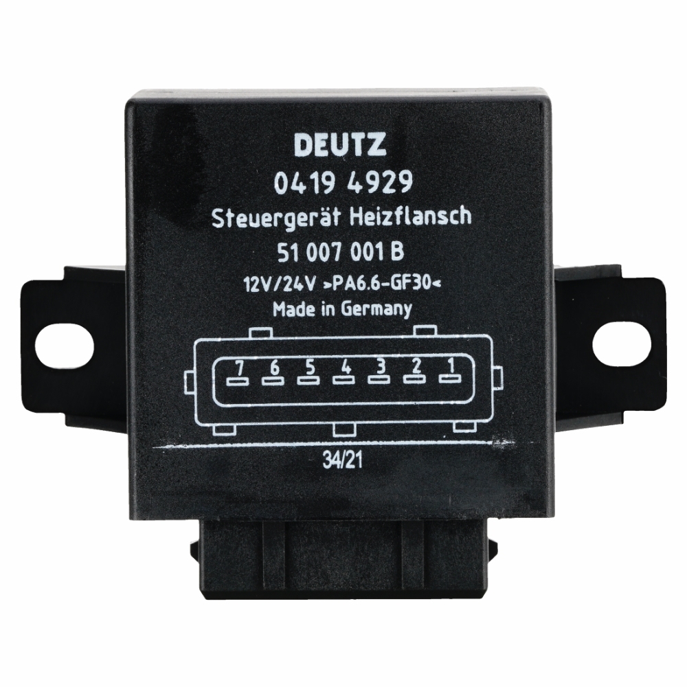 Deutz 04194929 Time control Unit relay 12V/24V