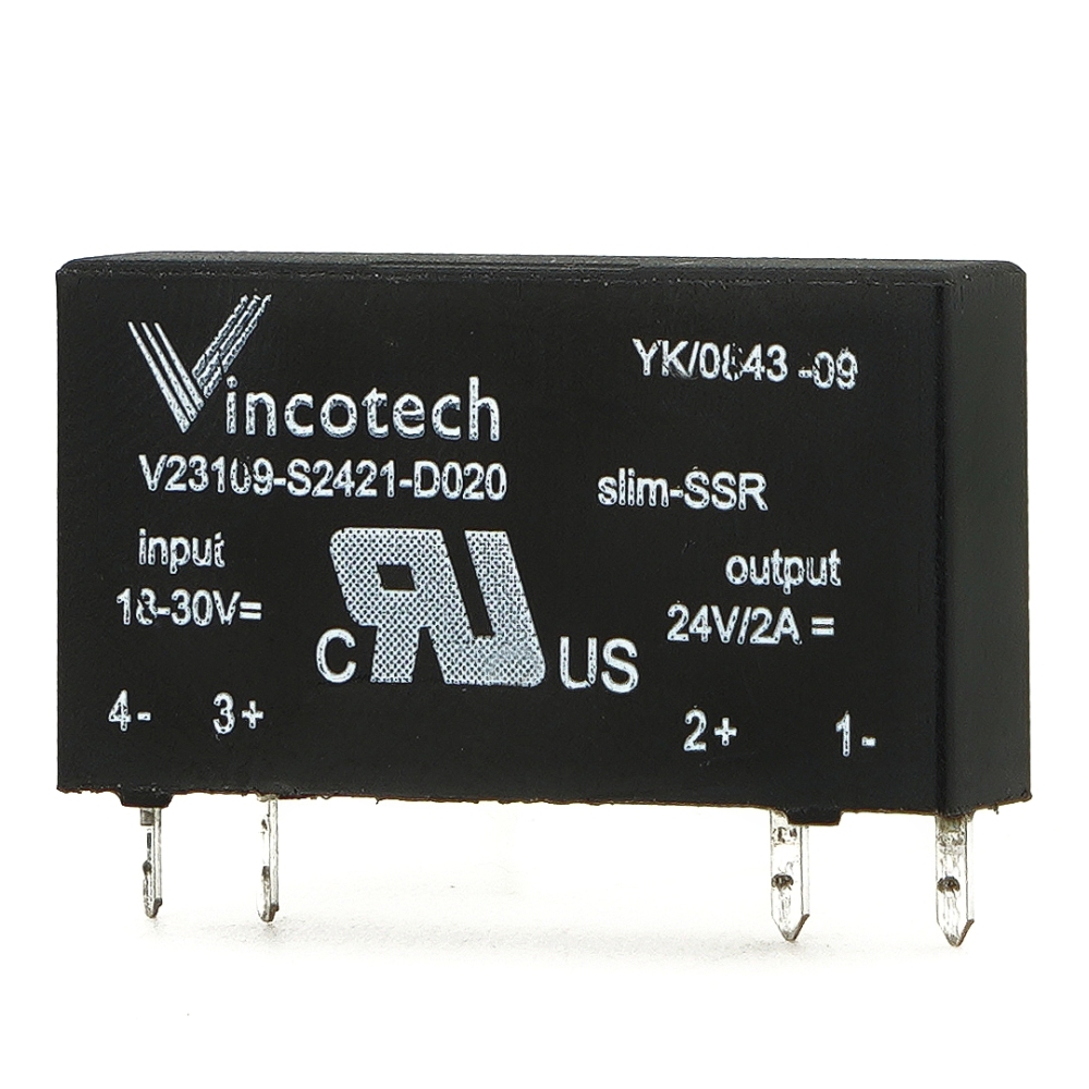 VINCOTECH V23109-S2421-D020 18-30VDC 24VDC Solid State Relay 4Pins