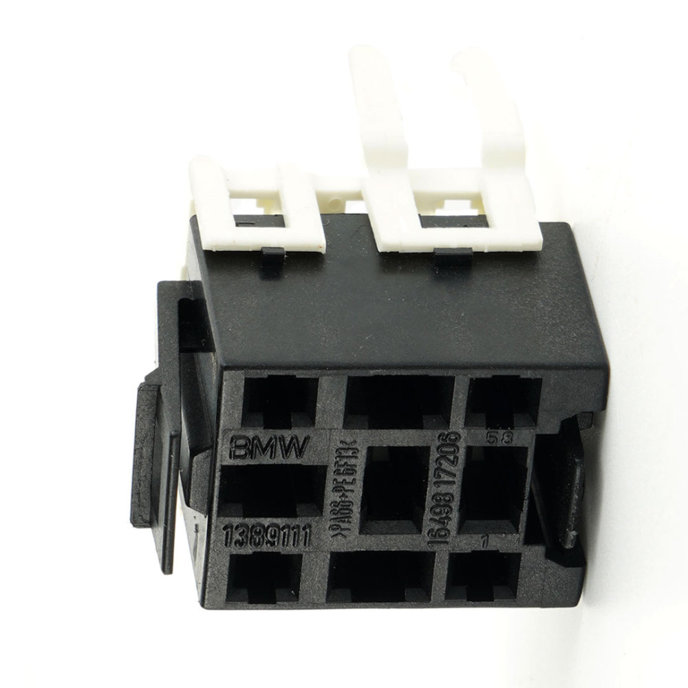 Genuine BMW 1389111  Relay Carrier Holder Socket 9Pins Electrical Connector