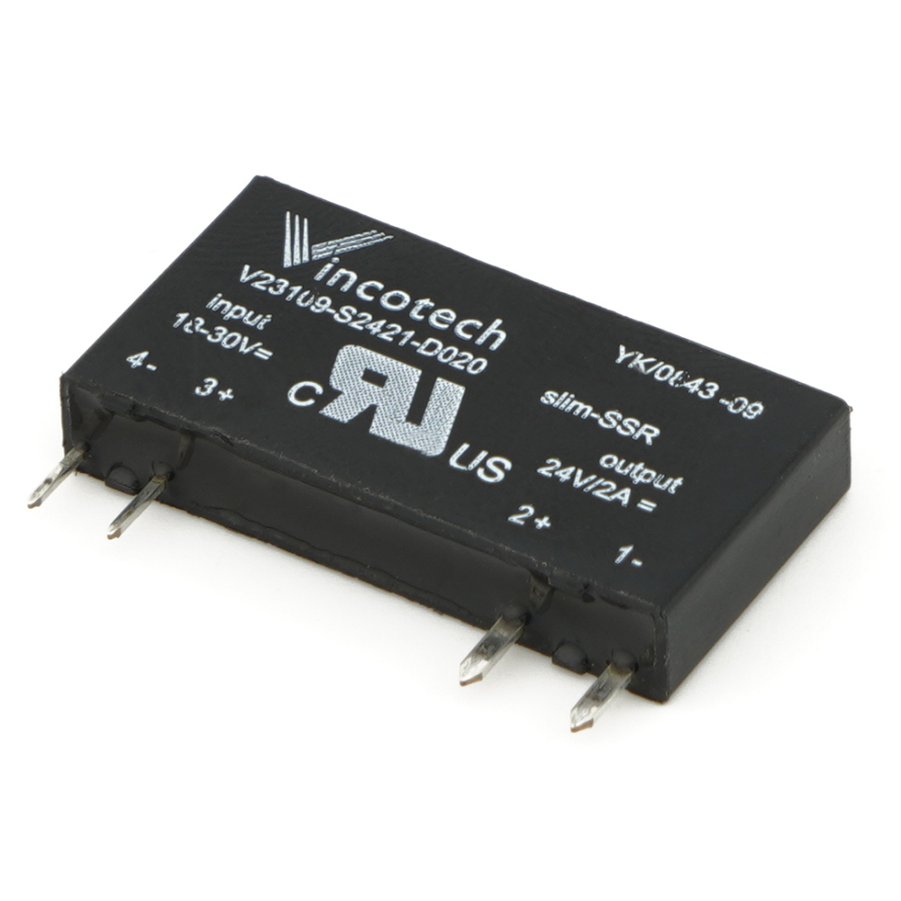 VINCOTECH V23109-S2421-D020 18-30VDC 24VDC Solid State Relay 4Pins
