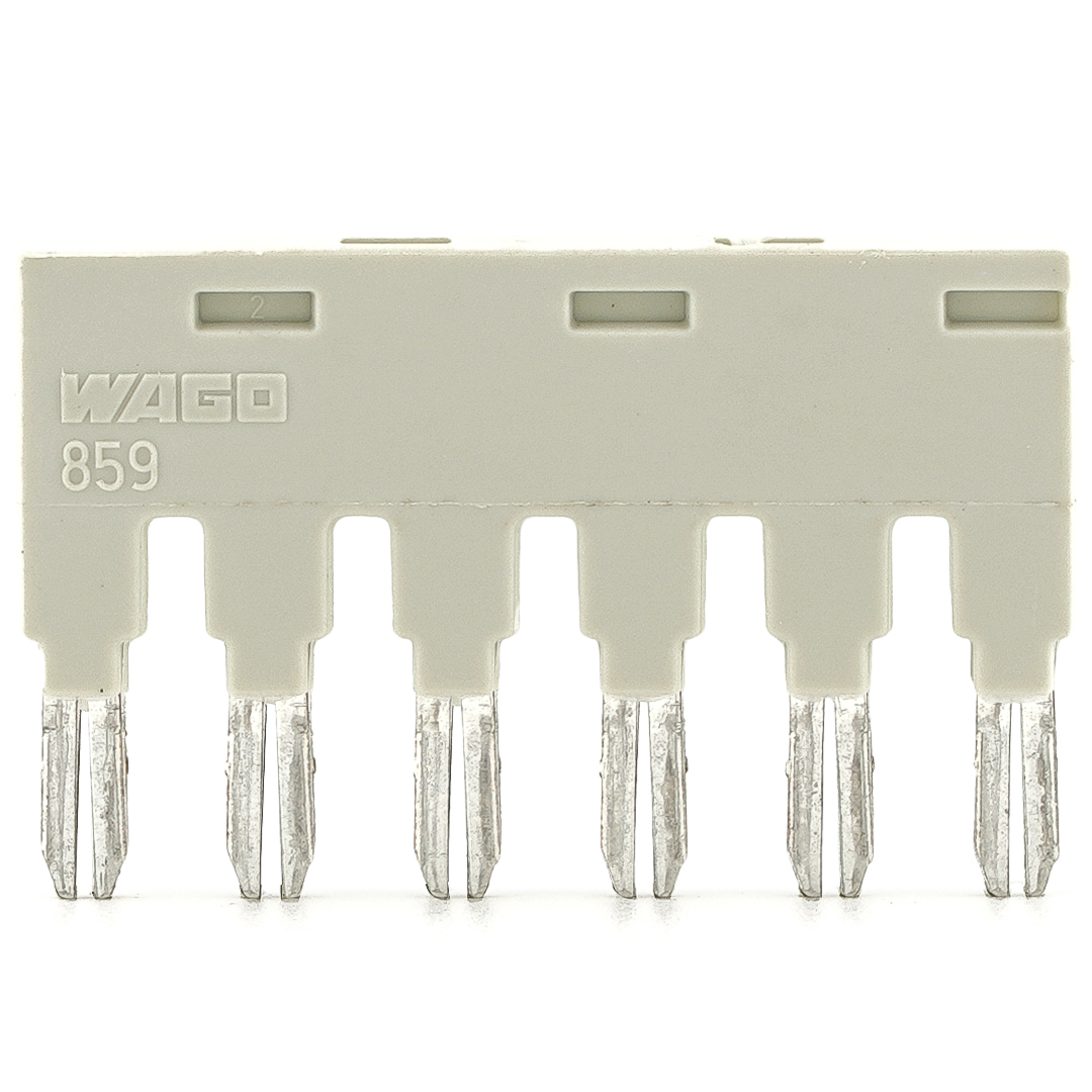 WAGO 859 Series 6-Position Terminal Block Jumper
