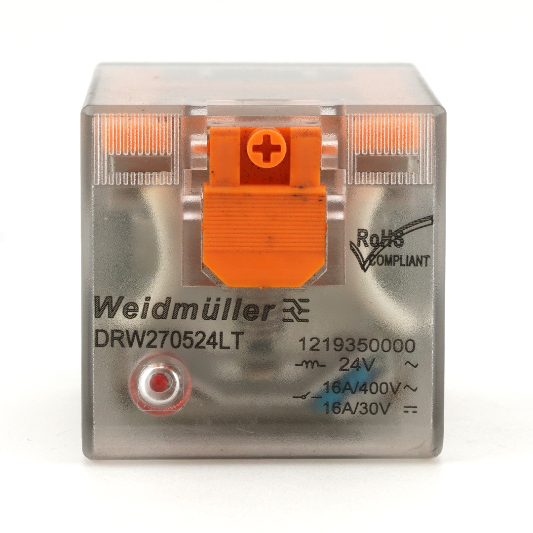 Weidmüller DRW270524LT 1219350000 Power Relay  24VDC 16A 400V 8Pins