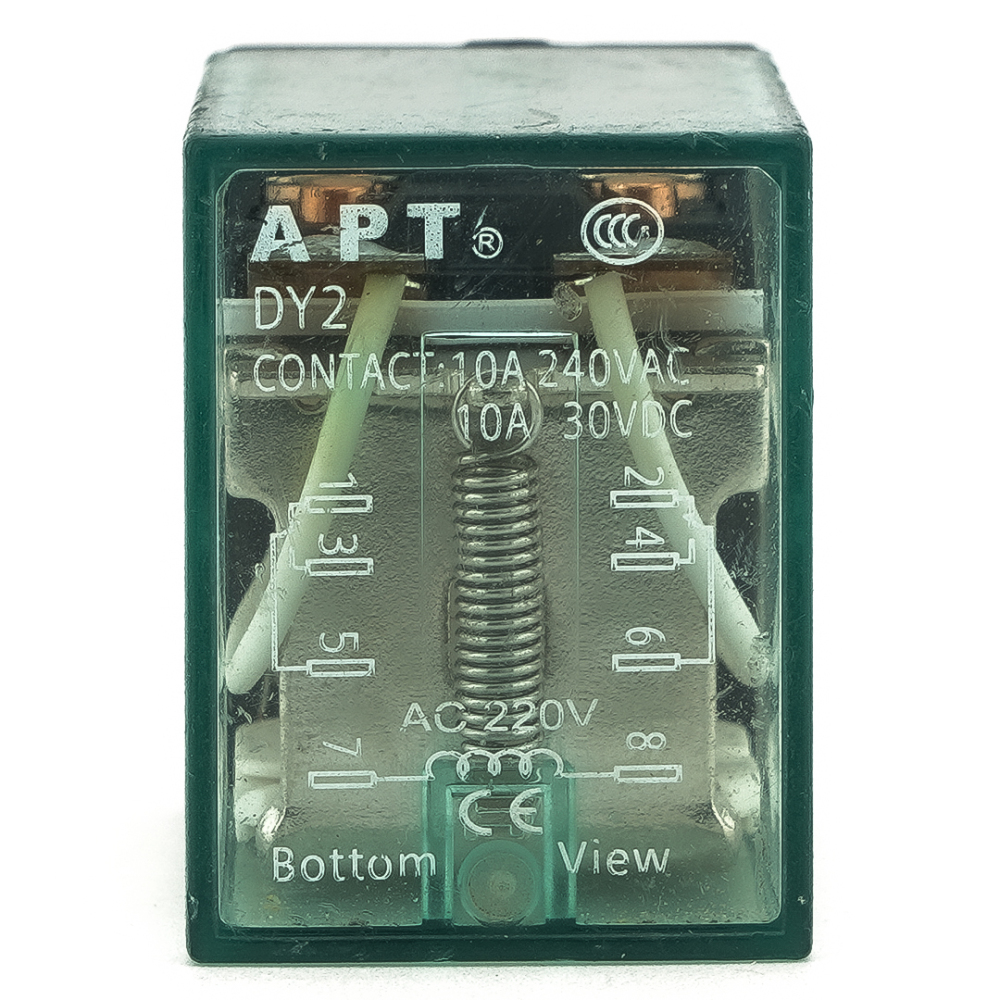 SIEMENS DY2 220VAC Intermediate Relay 10A 240VAC/30VDC 8Pins