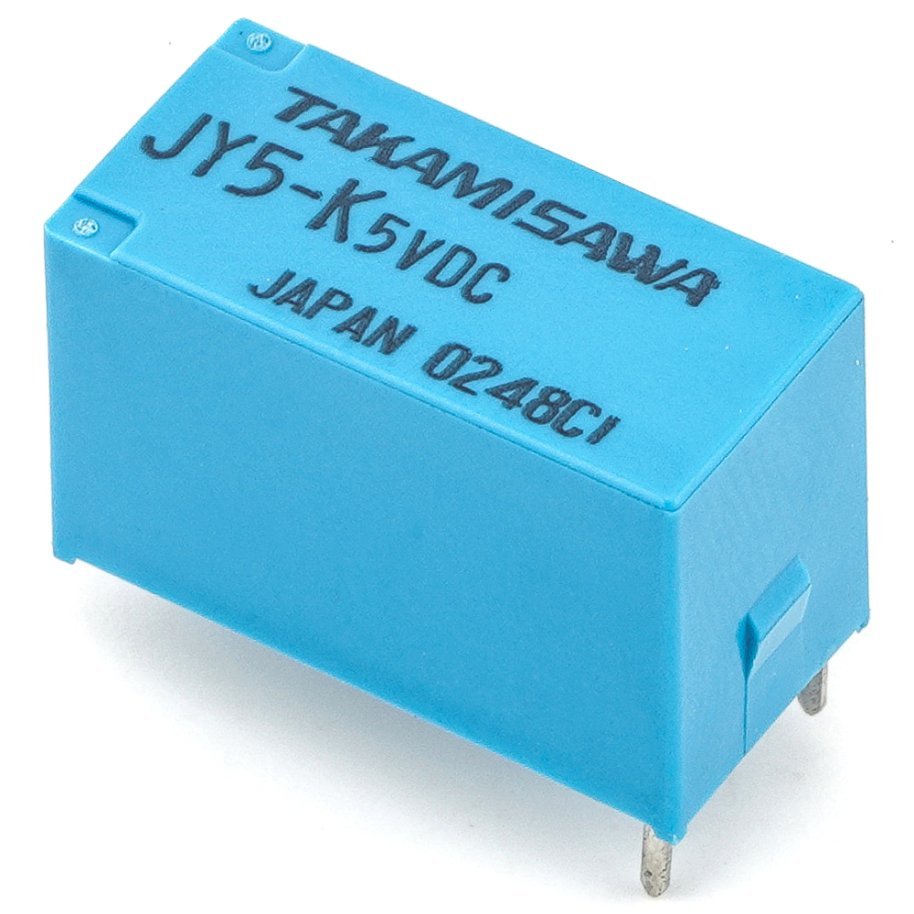 TAKAMISAWA JY5-K 5VDC Signal Relay 4Pins