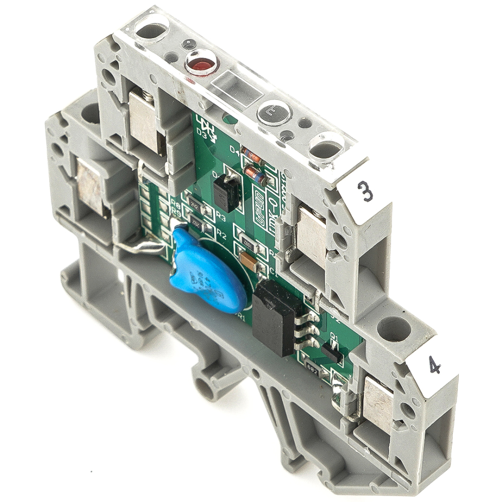 UPUN UDK-0 24VDC Slim Solid State Relay 5-48VDC 50mA Optocoupler Isolation Module