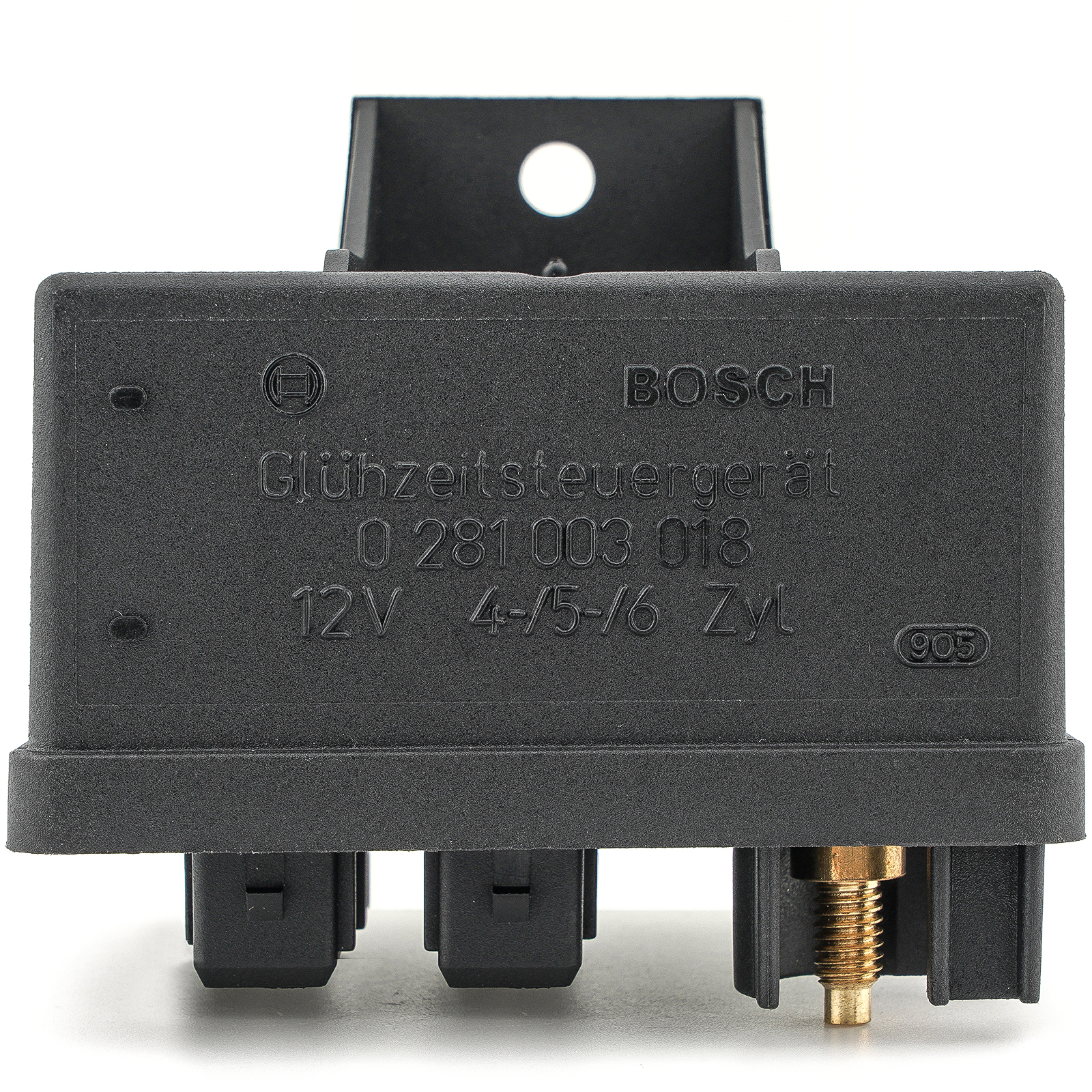 BOSCH 0281003018 Glow Plug Control Unit 12V 4/5/6 Cylinder Glow Time Relay