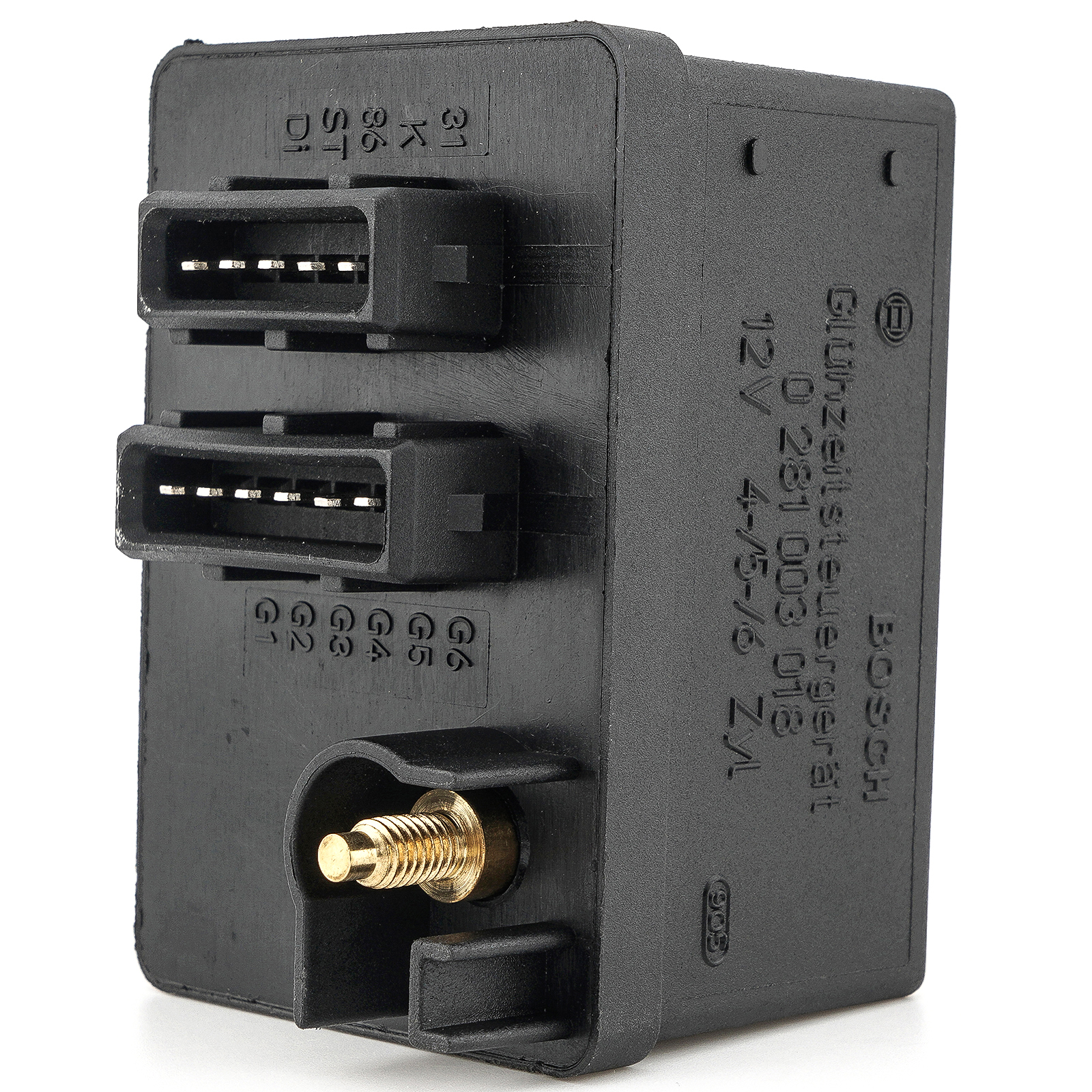 BOSCH 0281003018 Glow Plug Control Unit 12V 4/5/6 Cylinder Glow Time Relay