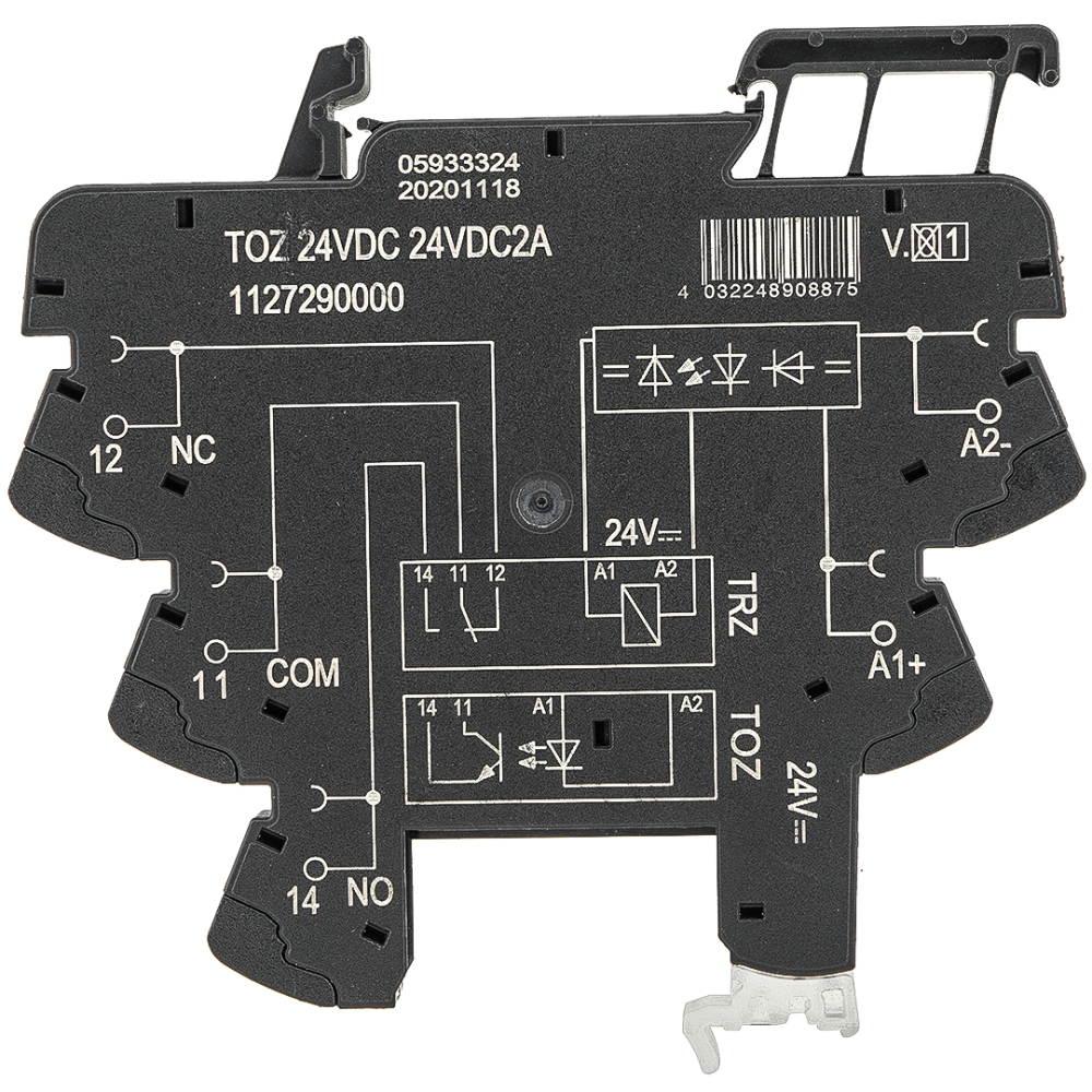 Weidmüller 1127290000 Solid State Photo-Coupled Relay (Photorelay) SPST-NO (1 Form A) Module