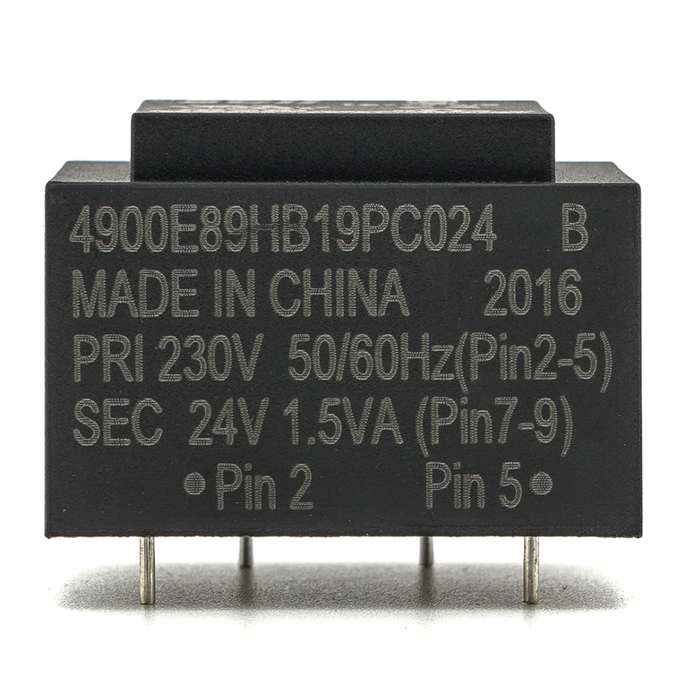 SCII 4900E89HB19PC024 B Transformer Relay PRI 230V SEC 24V 1.5VA