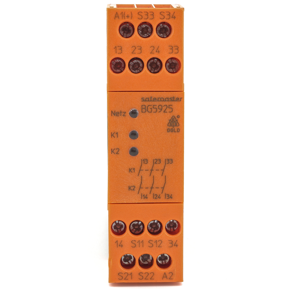 DOLD BG5925 Safety Relay 24VDC Coil DIN Rail