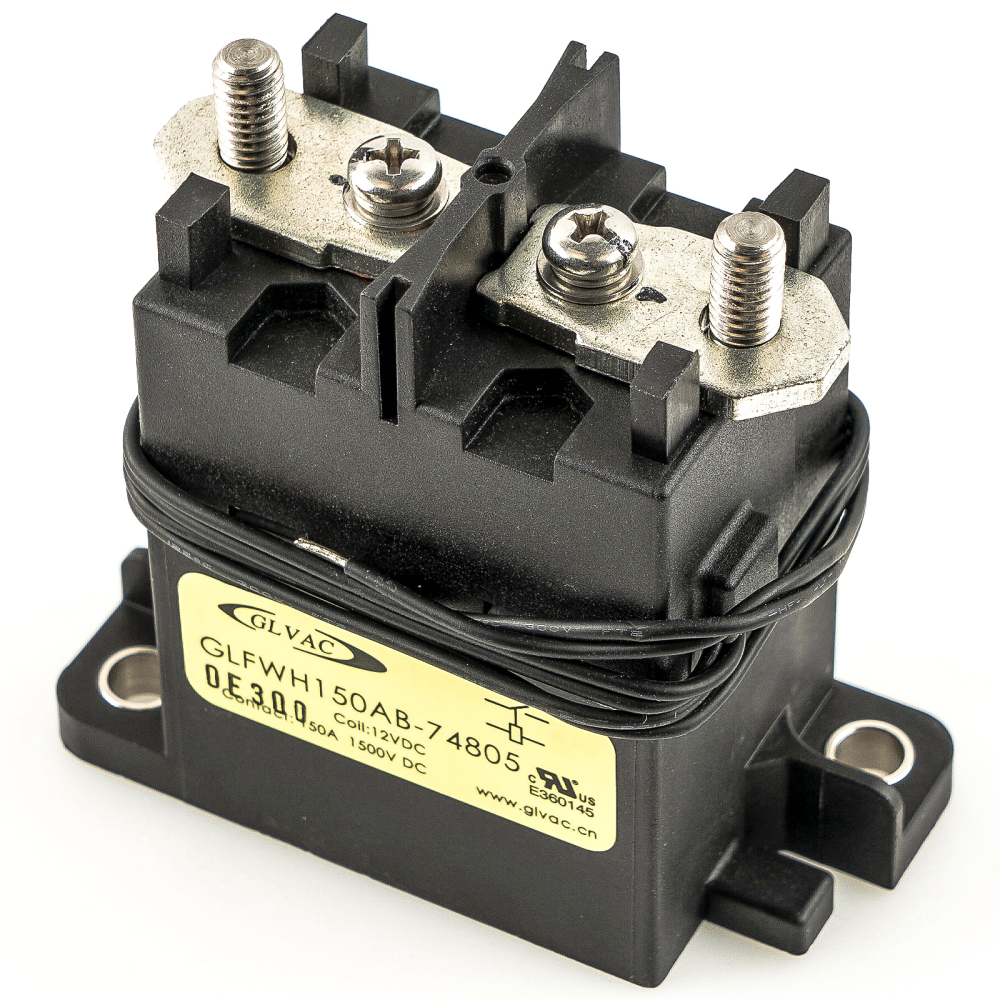 GLVAC GLFWH150AB-74805 High Voltage DC Contactor 12V Coil 150A 1500V EV Relay