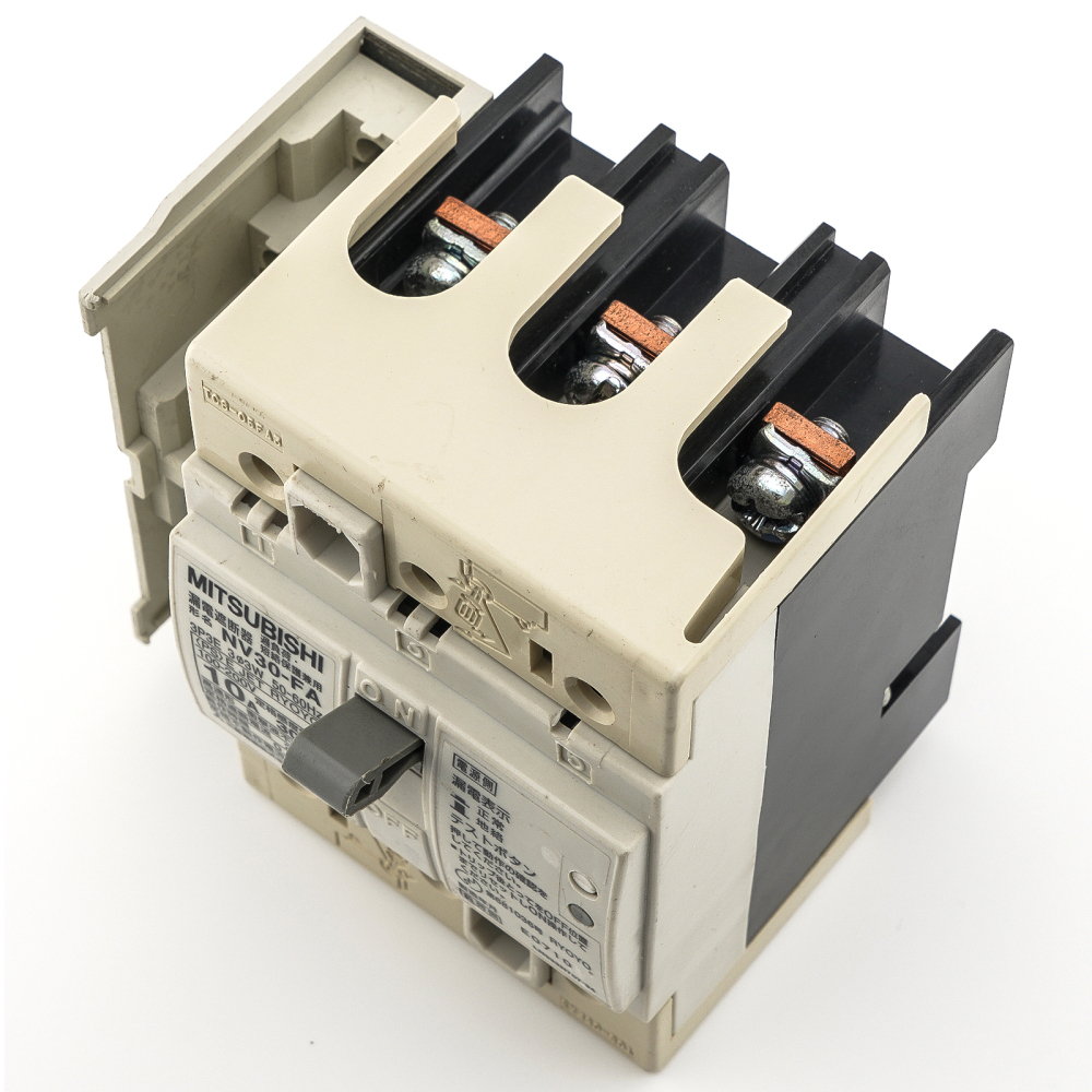 MITSUBISHI NV30-FA 10A 30mA Earth Leakage Circuit Breaker 100-200V