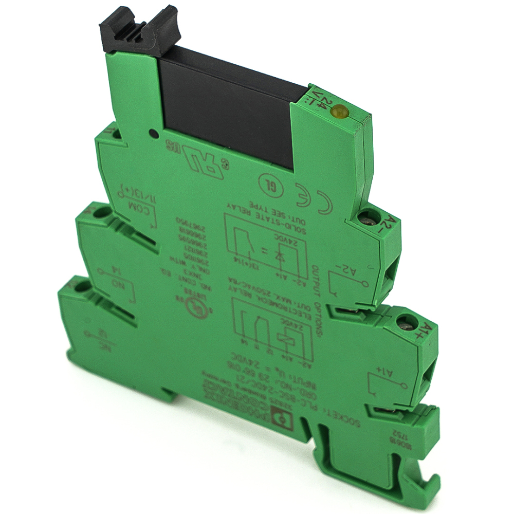 Phoenix Contact No.2966595+PLC-BSC-24DC 21 Solid State Relay Module 24VDC 3A