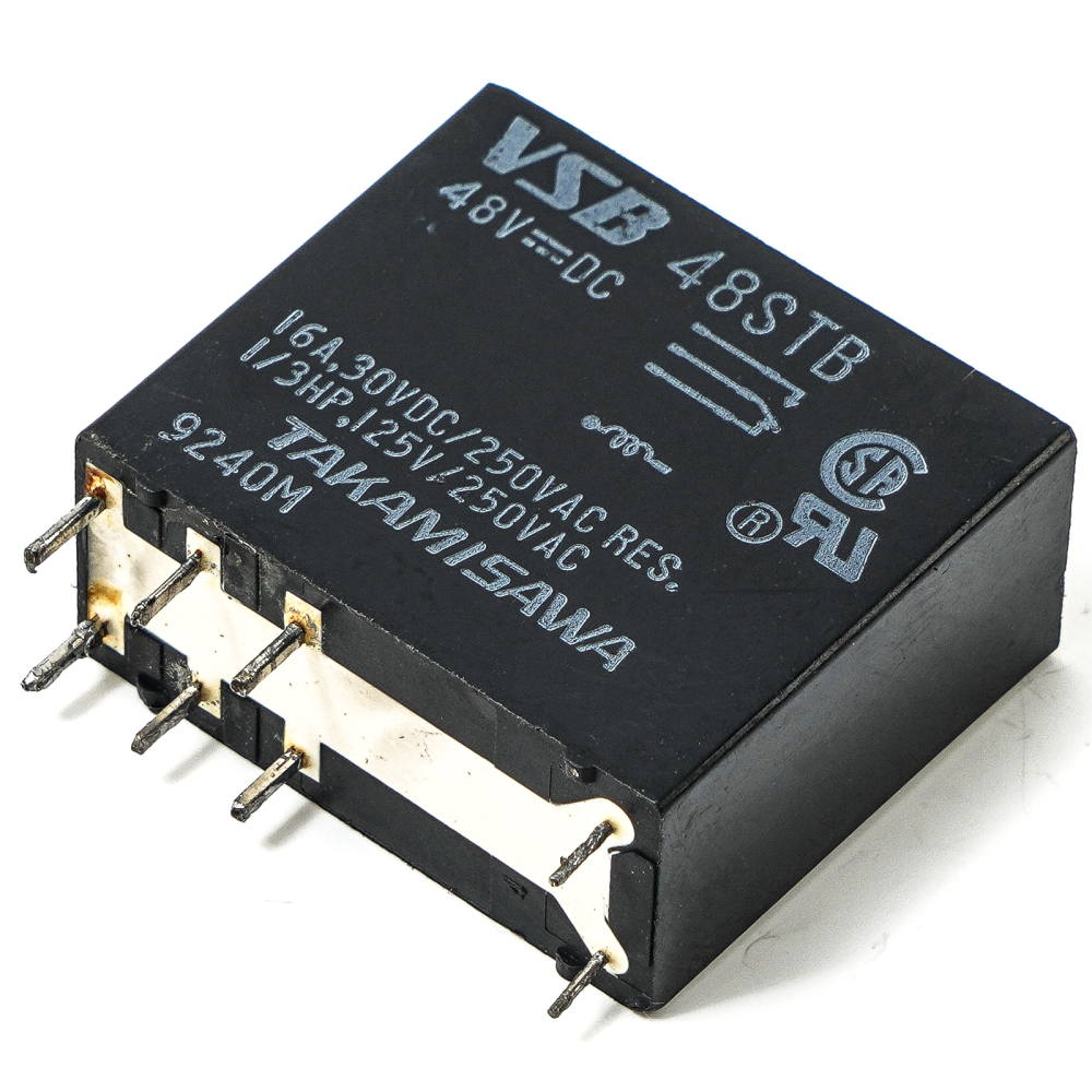TAKAMISAWA VSB48STB Power Relay 48VDC 16A 250VAC 8Pins
