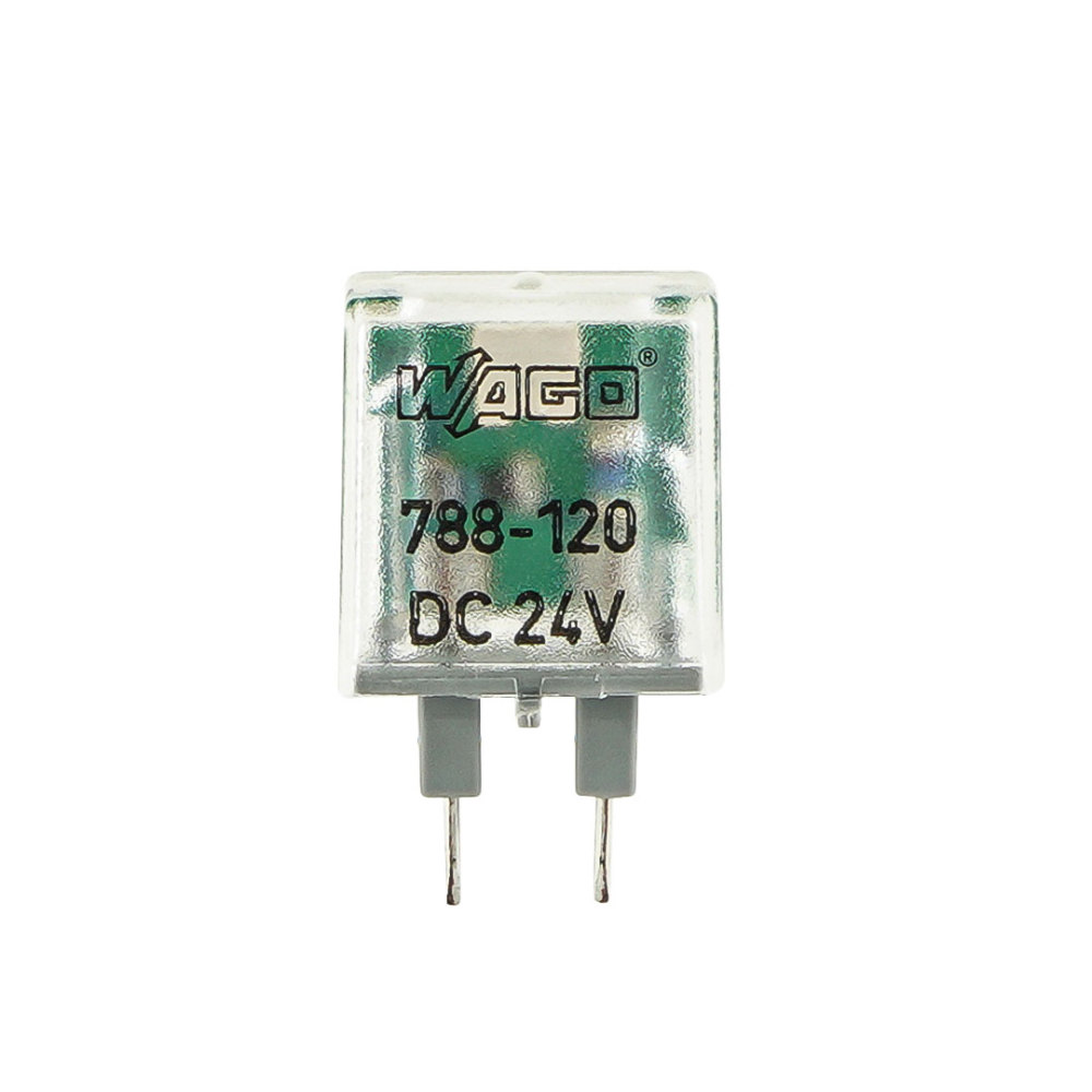 WAGO 788-120 DC 24V Status Indicator Module LED with Reverse Polarity Protection for 788 Series Relay Socket