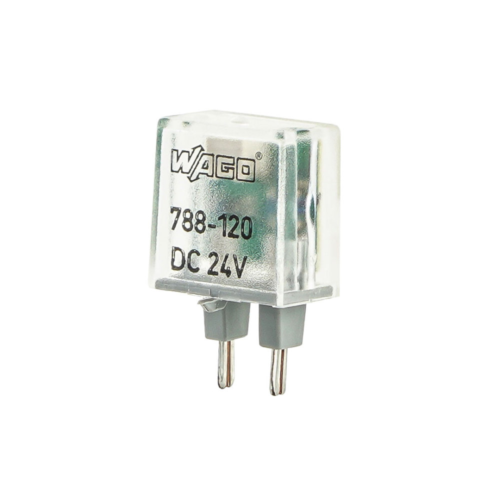 WAGO 788-120 DC 24V Status Indicator Module LED with Reverse Polarity Protection for 788 Series Relay Socket