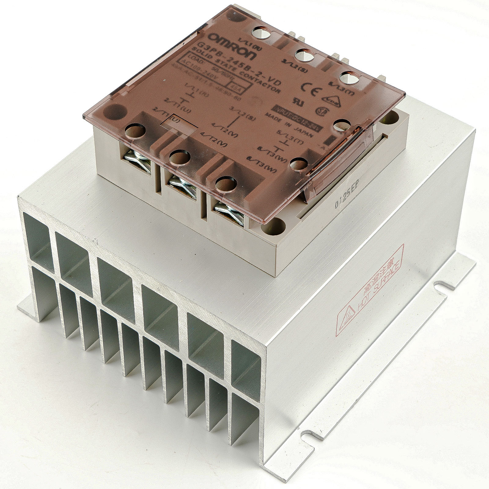 OMRON G3PB-245B-2-VD Solid State Contactor DPST-NO 45A Chassis Mount Screw Terminal