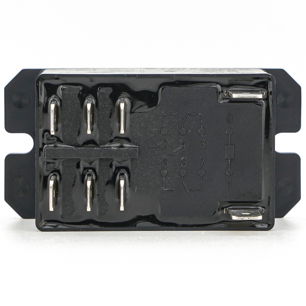 TE Connectivity T92S11A22-120 General Purpose Relay DPDT 120VAC Coil Chassis Mount 8Pins