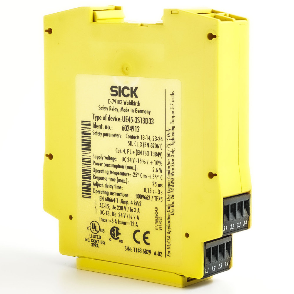 SICK UE45-3S1 Safety Relays Module 24VDC