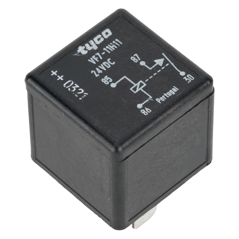Tyco Electronics VF7-11H11 Automotive Relay SPST-NO (1 Form A) 24VDC Coil Socketable 4Pins