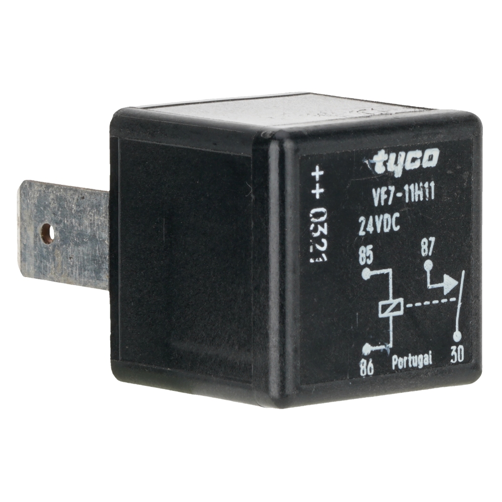 Tyco Electronics VF7-11H11 Automotive Relay SPST-NO (1 Form A) 24VDC Coil Socketable 4Pins