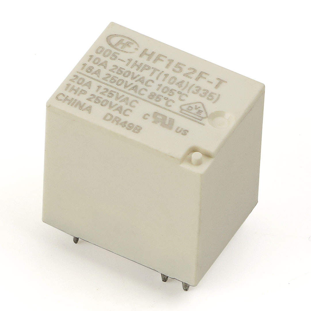 HONGFA HF152F-T 005-1HPT(104)(335) Power Relay 16A 250VAC for Air Conditioner Compressor