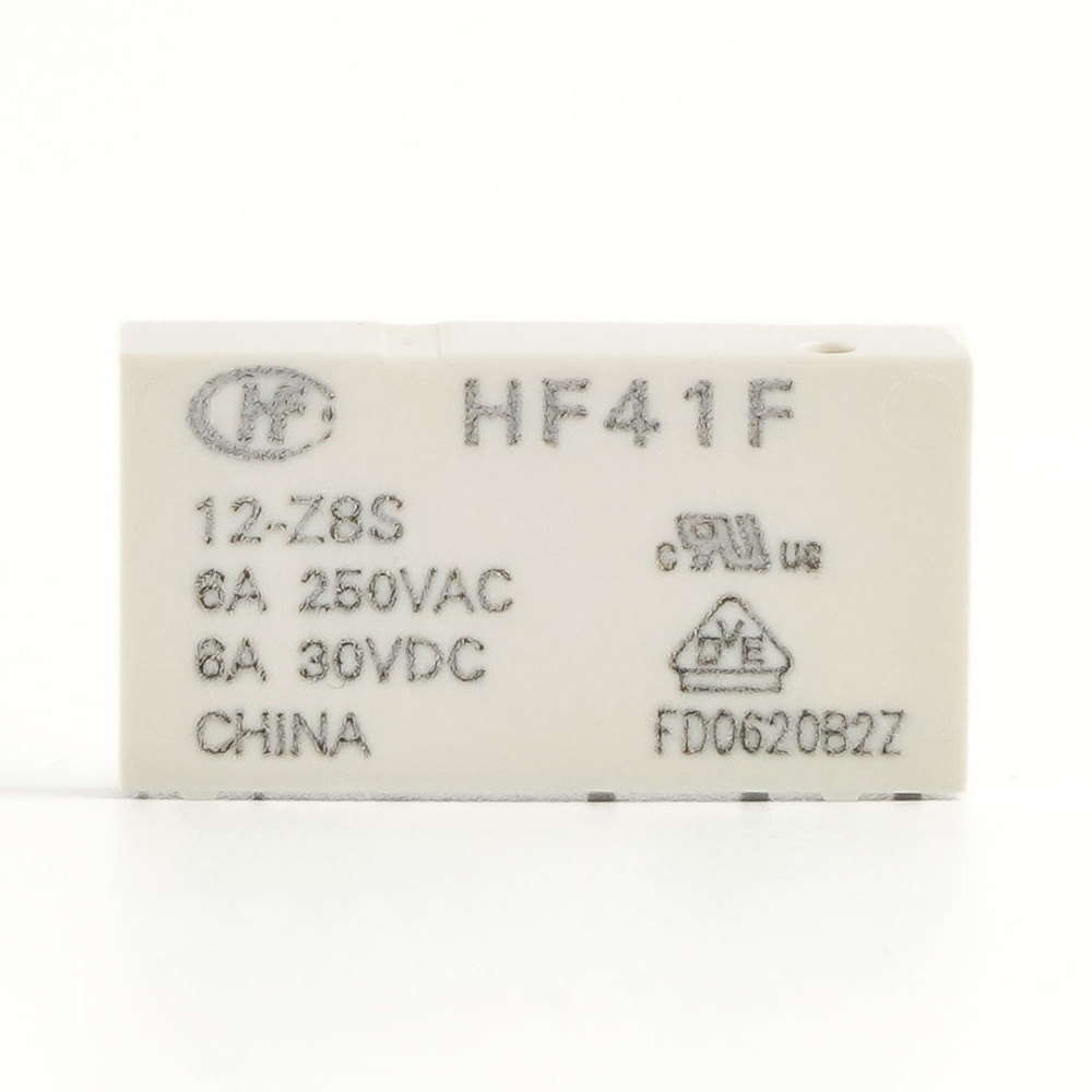 HONGFA HF41F 12-Z8S Power Relay 6A 250VAC/30VDC 5Pins