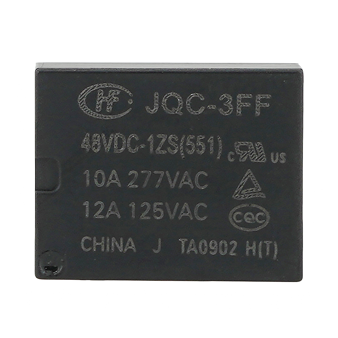 HONGFA JQC-3FF  48VDC-1ZS(551) Power Relay 10A 277VAC 5Pins
