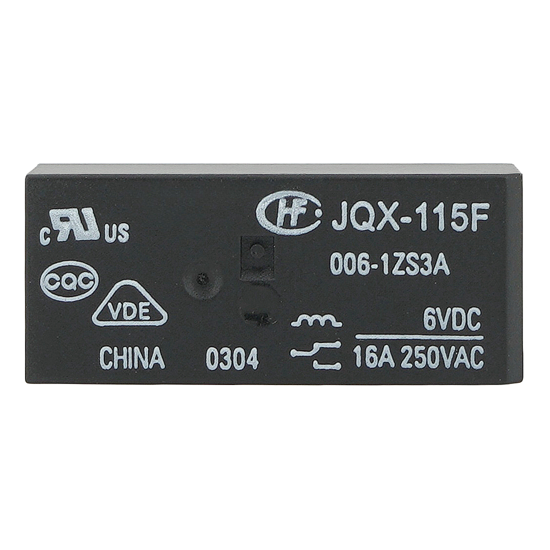 HONGFA  JQX-115F 006-1ZS3A Power Relay 6VDC 16A 250VAC 8Pins
