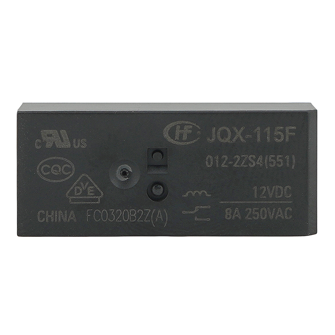 HONGFA  JQX-115F 012-2ZS4(551) Power Relay 12VDC 8A 250VAC 8Pins