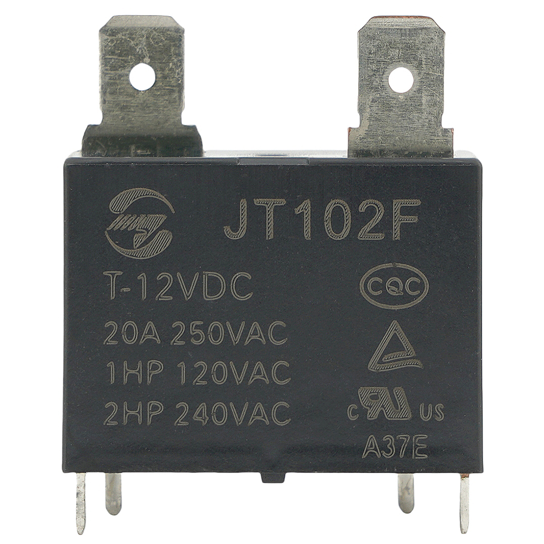 JINTIAN JT102F T-12VDC Power Relay 20A 250VAC
