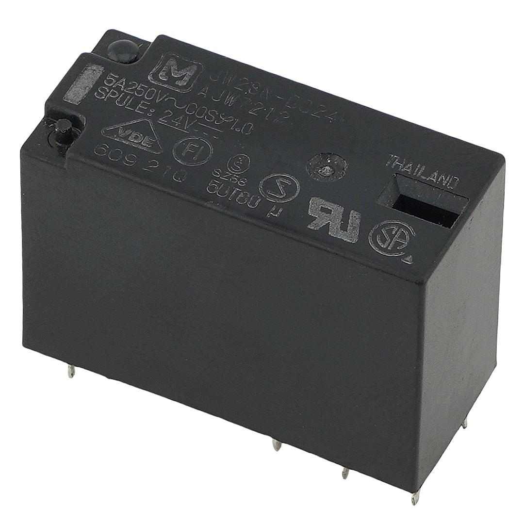 Panasonic JW2SN-DC24 AJW7212 Power Relay 24VDC 5A 250VAC 8Pins