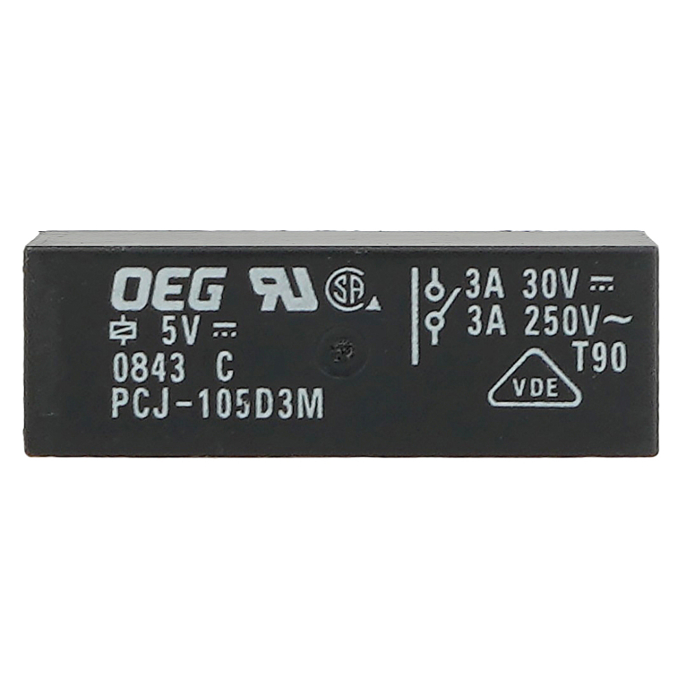 OEG PCJ-105D3M 5VDC Signal Relay 3A 250VAC 4Pins