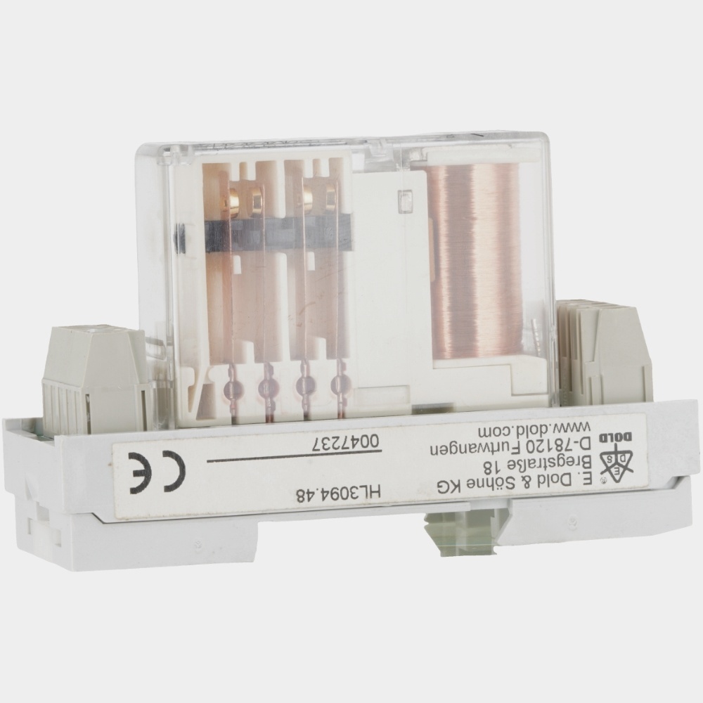 DOLD HL3094.48 Safety Relay DC110V 8A 250VAC 4PDT Forced Guided Contacts