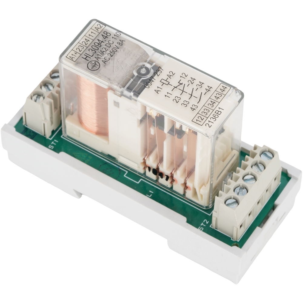 DOLD HL3094.48 Safety Relay DC110V 8A 250VAC 4PDT Forced Guided Contacts