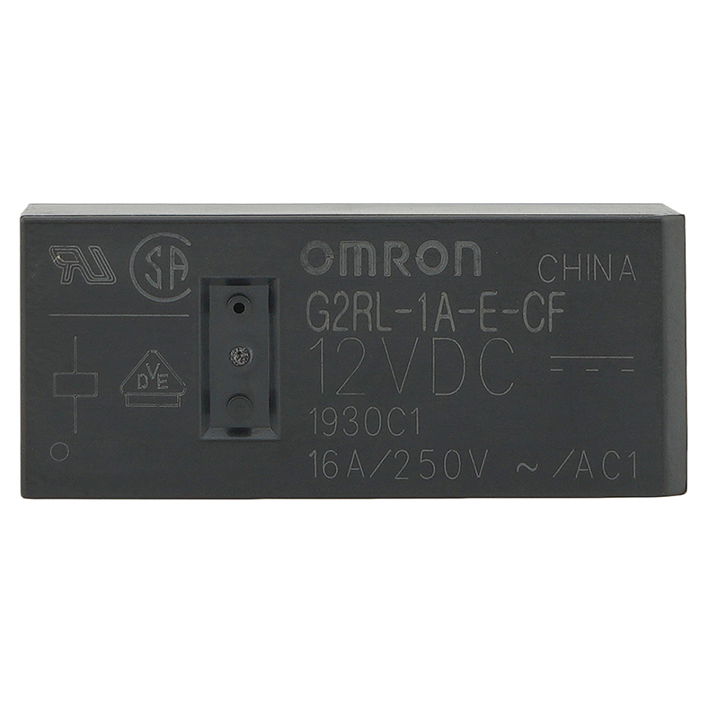 OMRON G2RL-1A-E-CF 12VDC Power Relay 16A 250VAC 6Pins