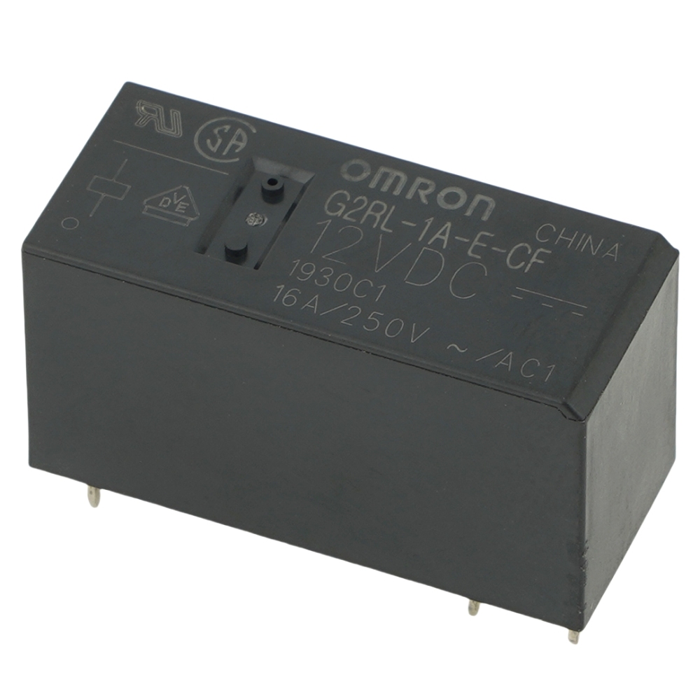 OMRON G2RL-1A-E-CF 12VDC Power Relay 16A 250VAC 6Pins