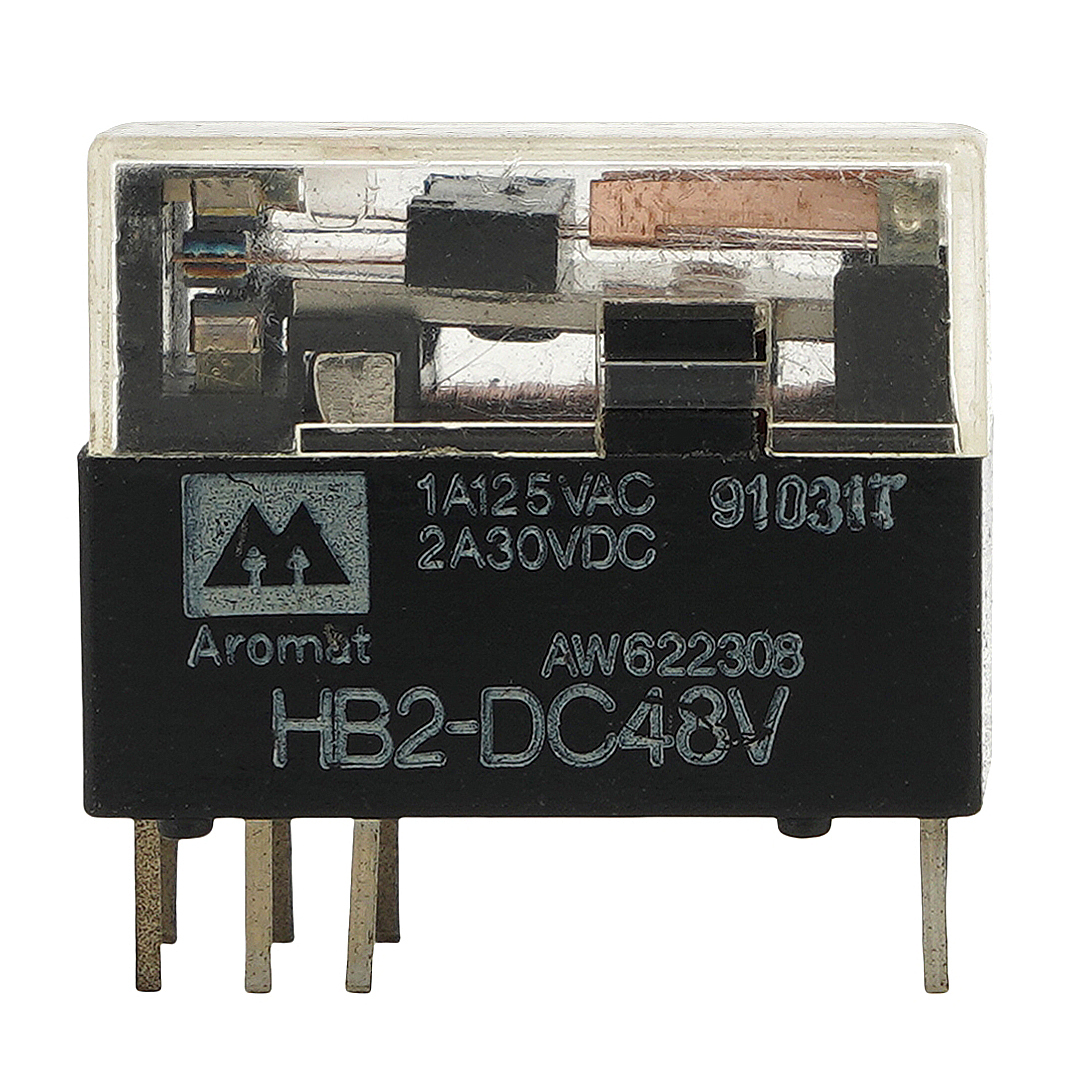 Aromat HB2-DC48V Signal Relay 48VDC 1A 125VAC 8Pins