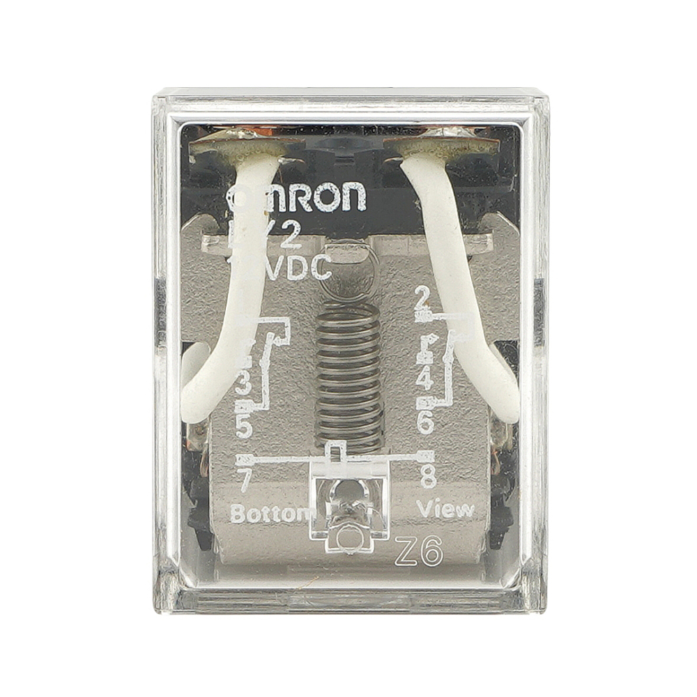 OMRON LY2 12VDC Power Relay 10A 110VAC 8Pins