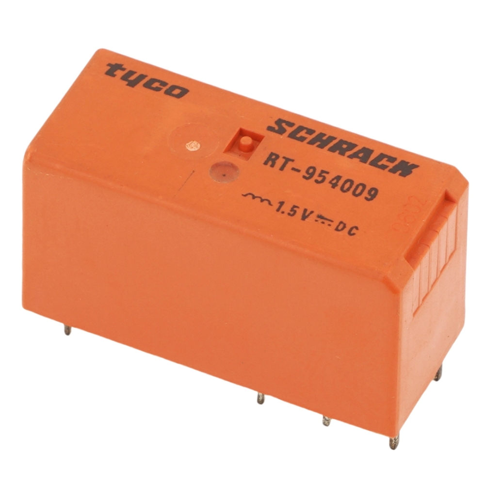 Schrack RT-954009 1.5VDC Power Relay 8Pins