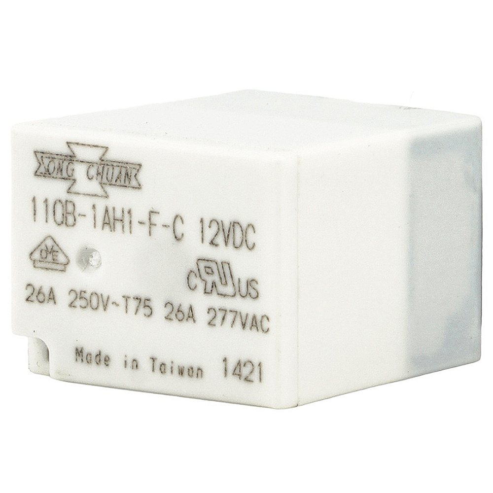 SONGCHUAN 110B-1AH1-F-C 12VDC Automotive Relay 26A 277VAC 4Pins