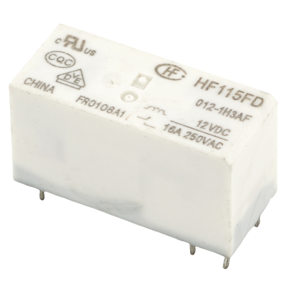 HONGFA HF115FD 012-1H3AF Power Relay 12VDC 16A 250VAC 6Pins