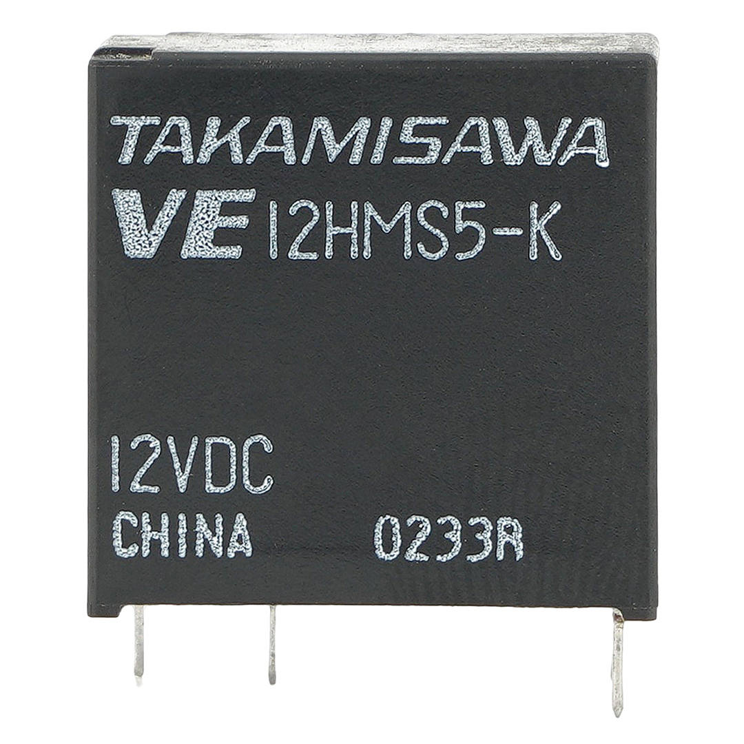 TAKAMISAWA VE12HMS5-K Power Relay 12VDC 4Pins