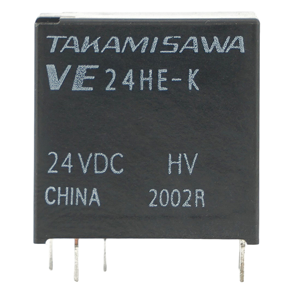 TAKAMISAWA VE24HE-K Power Relay 24VDC 5Pins