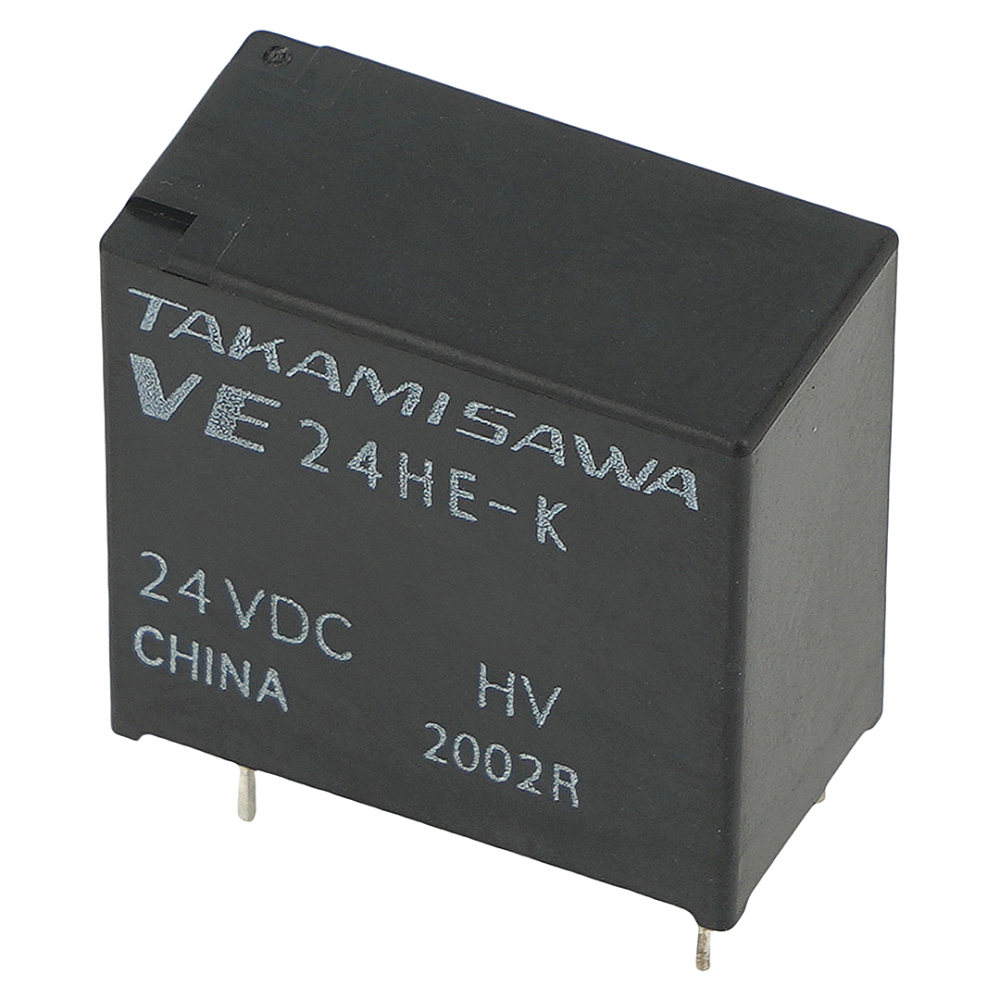 TAKAMISAWA VE24HE-K Power Relay 24VDC 5Pins