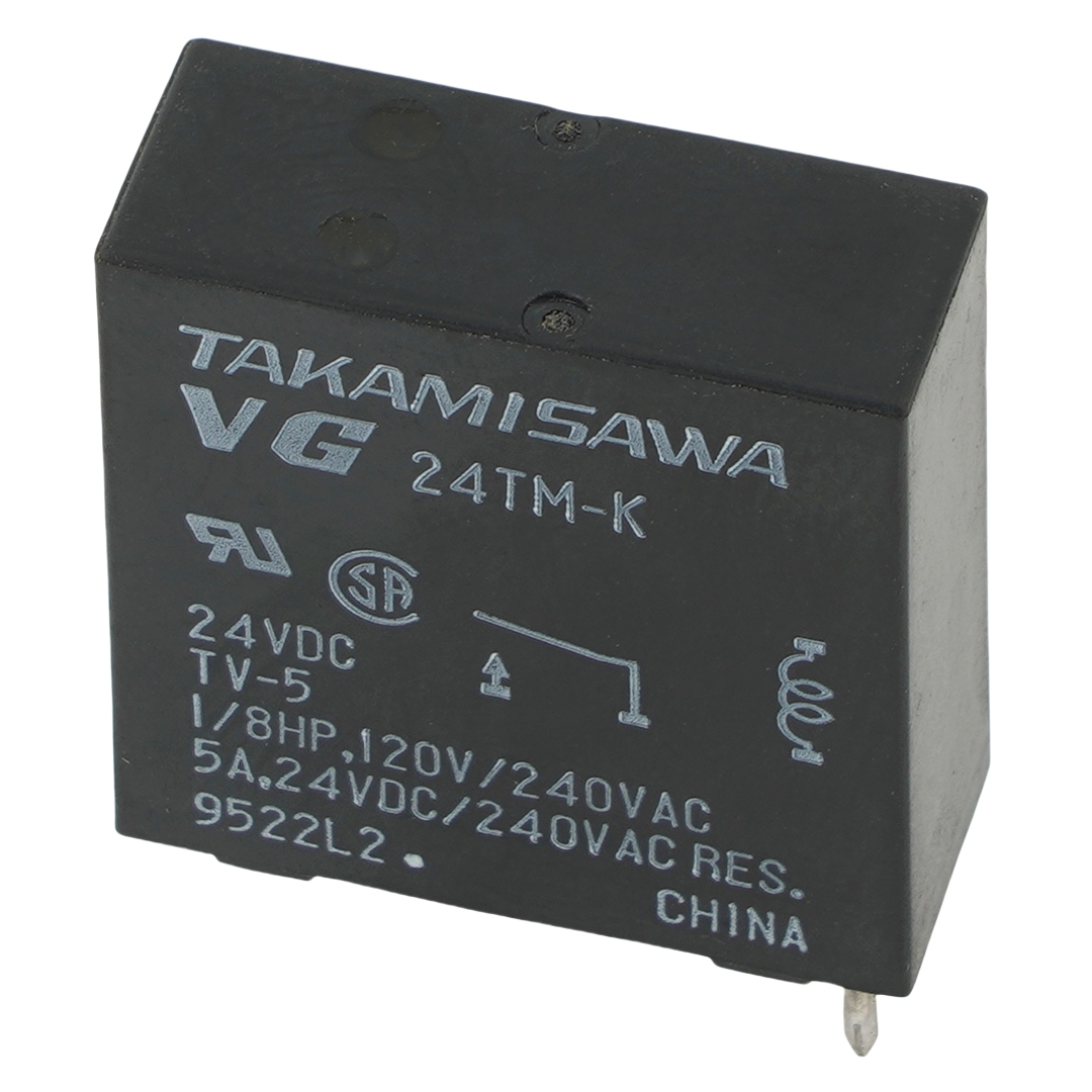 TAKAMISAWA VG24TM-K Power Relay 24VDC 5A 240VAC 4Pins