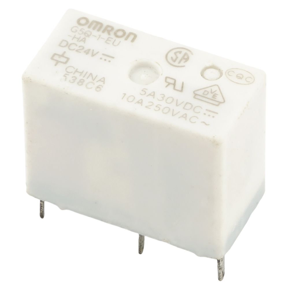 OMRON G5Q-1-EU-HA 24VDC Power Relay 10A 250VAC 5Pins