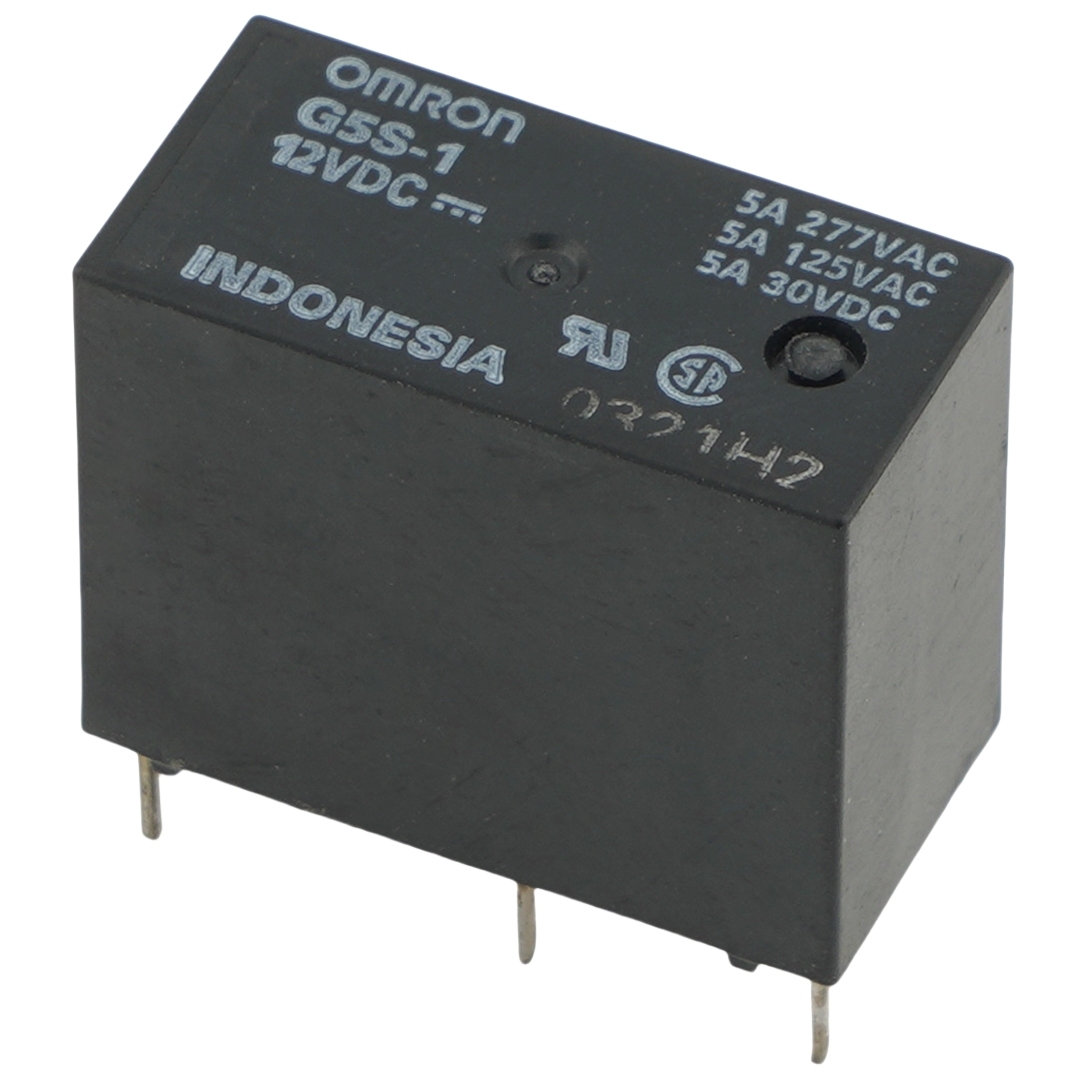 OMRON G5S-1 12VDC Power Relay 5A 277VAC 5Pins